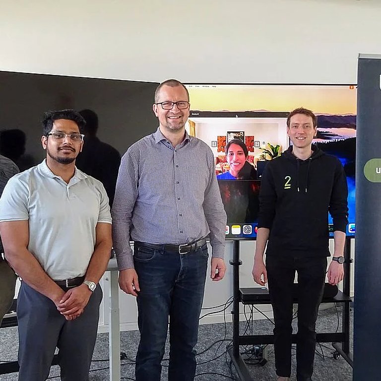 OTH Amberg-Weiden André Kestler (M.Sc., OTH), Mohamed Zamil Kanjirathingal Rafeek (M.Sc., OTH), Prof. Dr. Ulrich Schäfer, Anupama Mohankumar (M.Sc., up2parts), Florian Buckermann (M.Sc., up2parts)